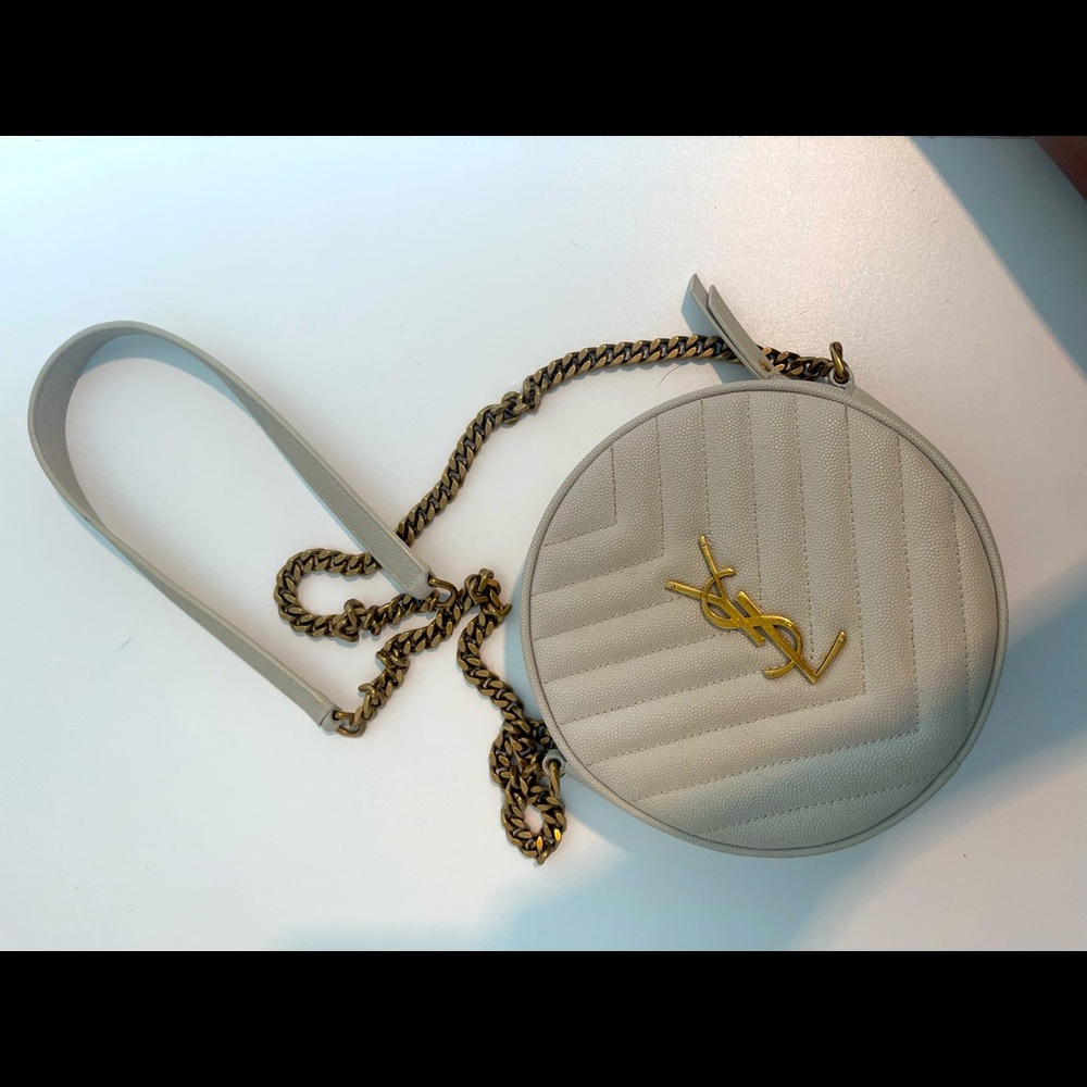 YSL purse with straps